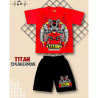 ใหม่ล่าสุด TITAN SPEAKER MAN MODEL เสื้อผ้าเด็กผู้ชาย 1-10 ปี