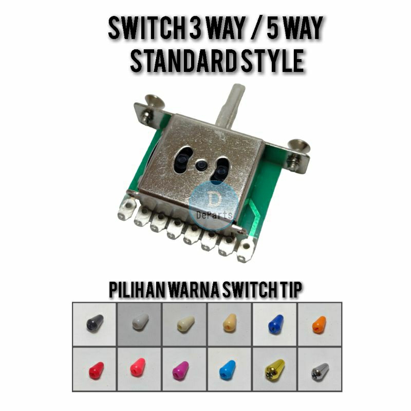 [1Pc] 3 way / 5 way Switch สําหรับกีตาร์และเบส