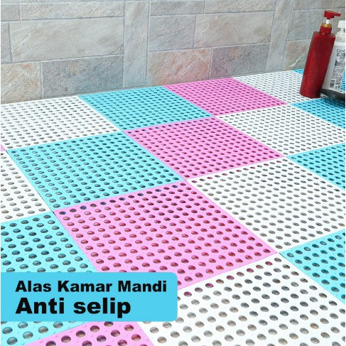 BATHROOM CARPET - พรมปูพื้นกันลื่นลายจุด