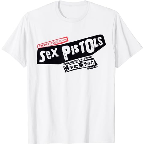 เสื้อยืด พิมพ์ลายโลโก้ Kaos Sex Pistols Official Japan Tour สําหรับผู้ชาย