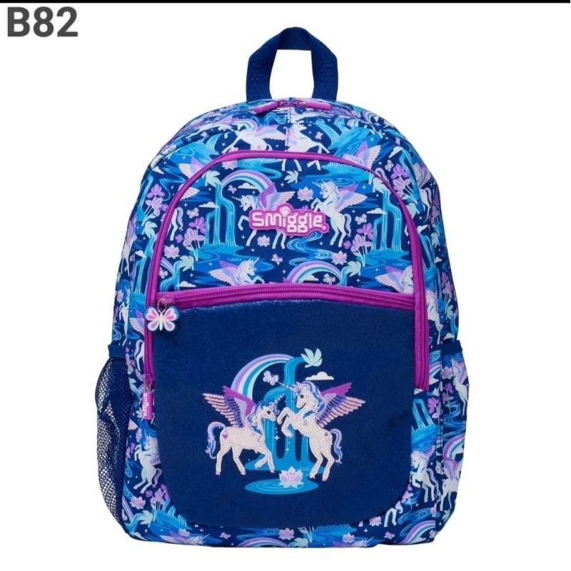 Smiggle Unicorn Purple Backpack/Smiggle Girls Bag (B 82