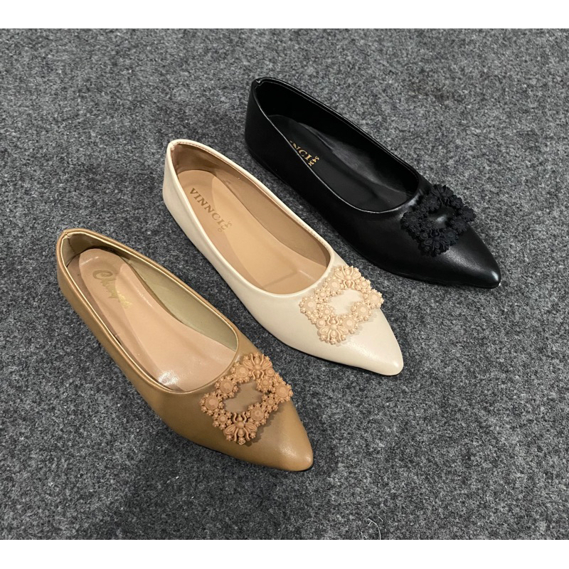 Sindy panus รองเท้าโลฟเฟอร์ รองเท้าส้นแบนอินเทรนด์ 1 ซม. / 3 ซม. รองเท้าวิทยาลัยผู้หญิง