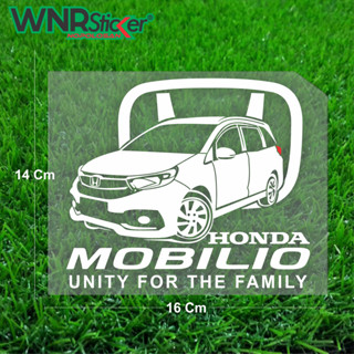 สติกเกอร์ติดกระจกรถยนต์ Honda Mobilio