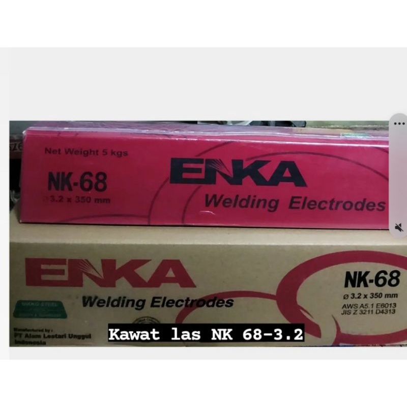 ลวดเชื่อม SENKA NK68 3.2MM (5KG) / NK 68 3.2 MM STEEL