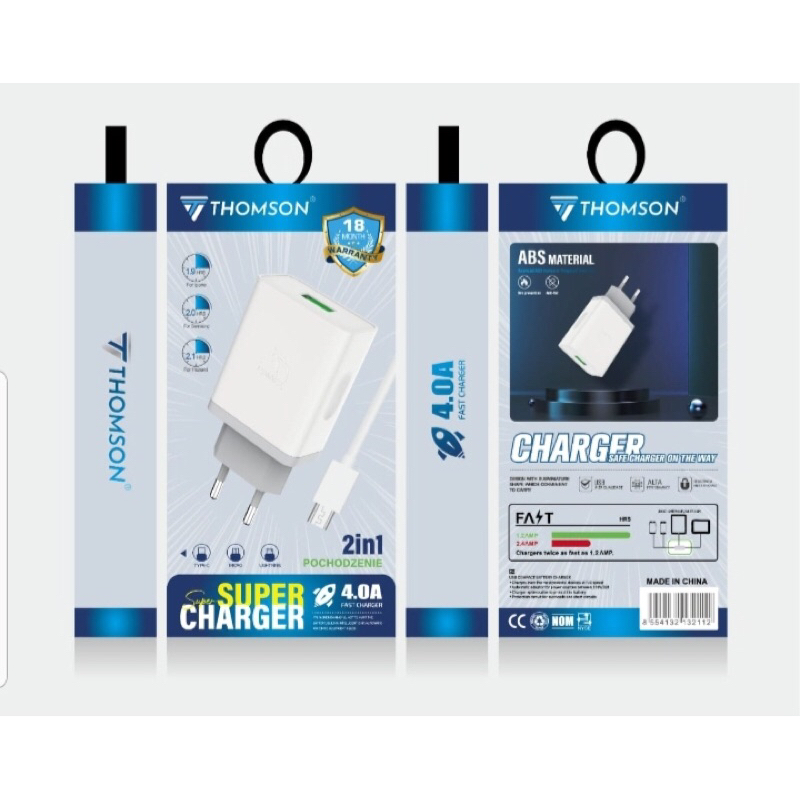 THOMSON CHARGER ORIGINAL PACK นําเข้า