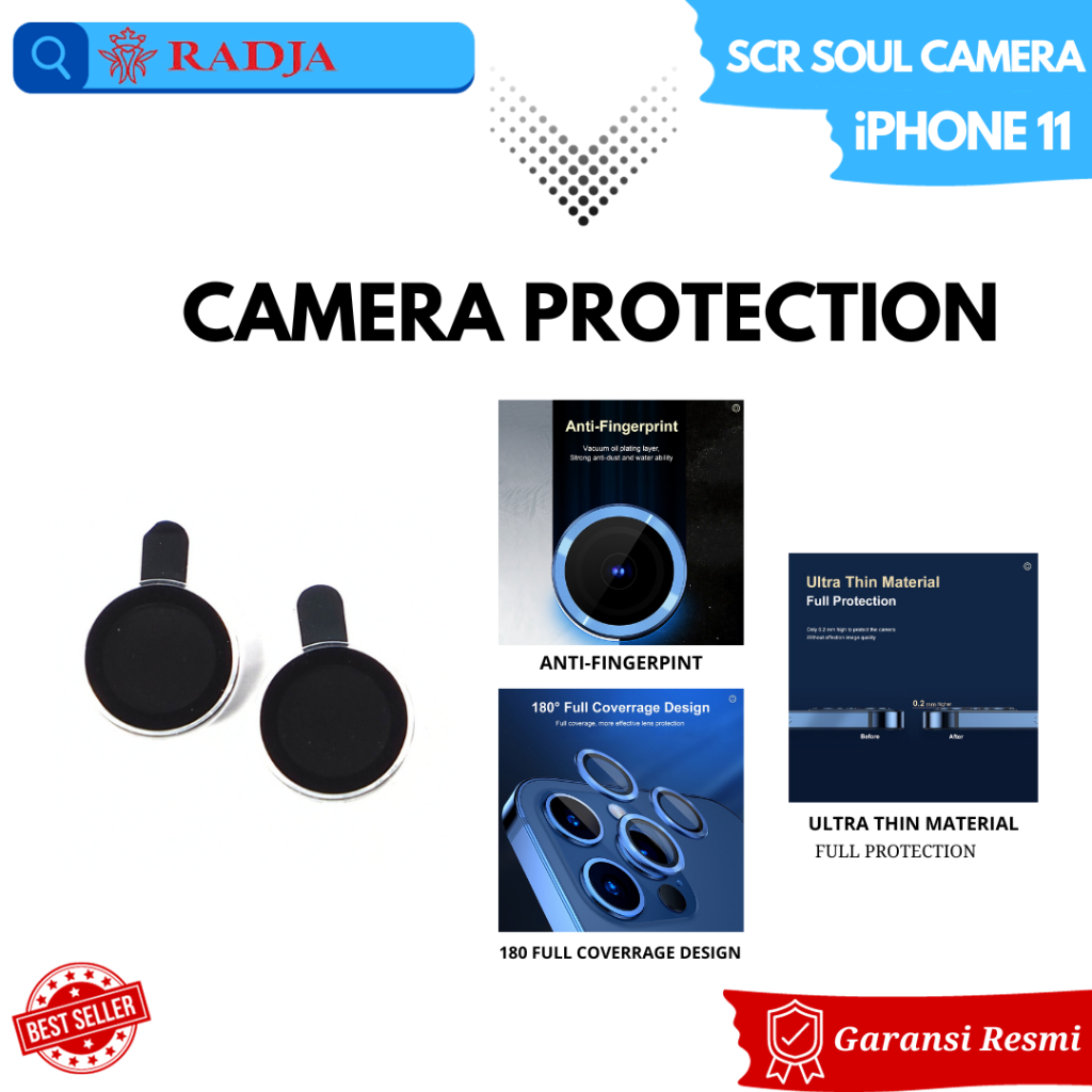 IPhone 11 เลนส์กล้อง Glass Eagle Eye Soulmate กระจกนิรภัยกล้อง