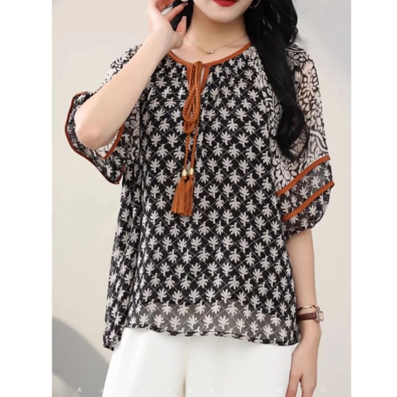 •ECLAIRE• 003 NISIRA KOREAN CASUAL BLOUSE