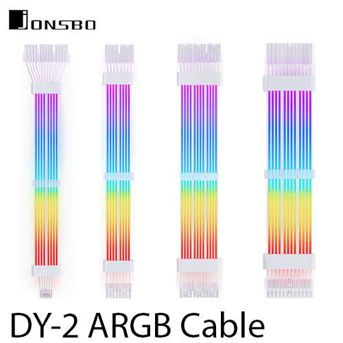 JONSBO DY-2 STRIMER CABLE ARGB 12+4PIN / 2X8PIN / 24PIN / 3X8PIN DY2