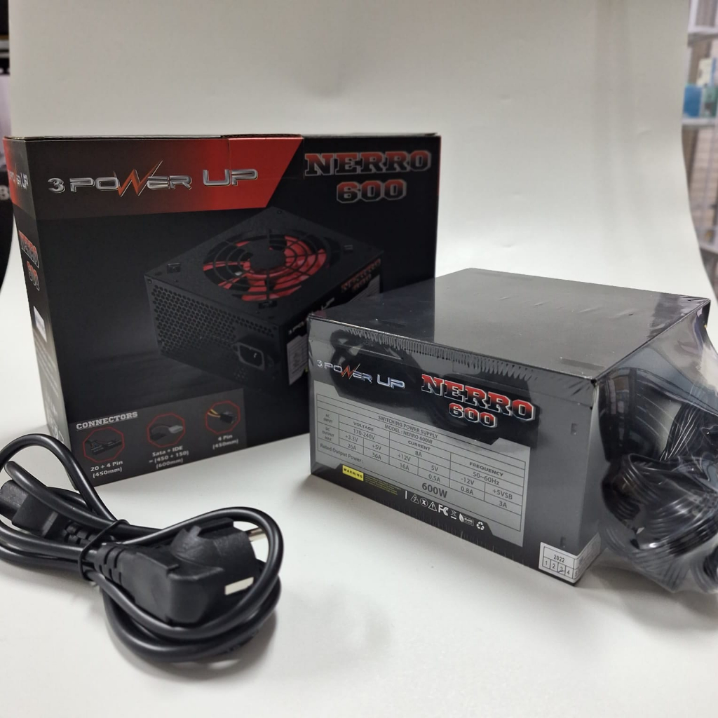 สายแบน PSU Power UP Nerro 600W