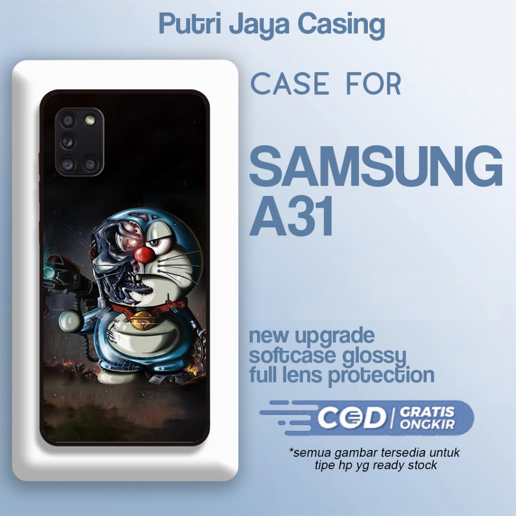 เคส Samsung A31 [ Graffiti zomb ] Samsung A31 Casing Hardcase Softcase Glossy