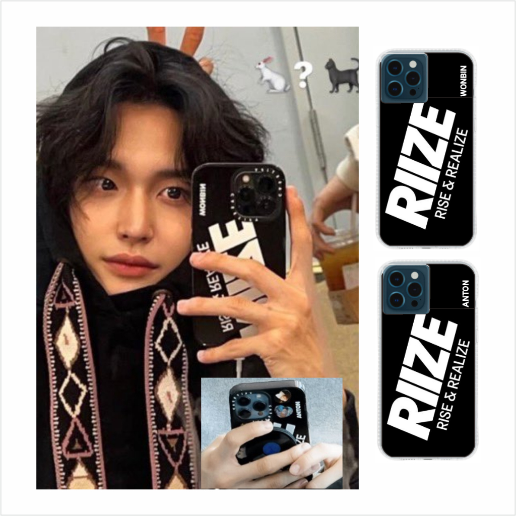RIZE WONBIN ANTON RIZE RISE & REALIZE เคสโทรศัพท์แบบกําหนดเอง