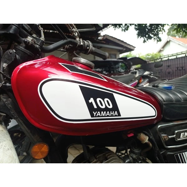 แถบ YAMAHA DT 100 ENDURO