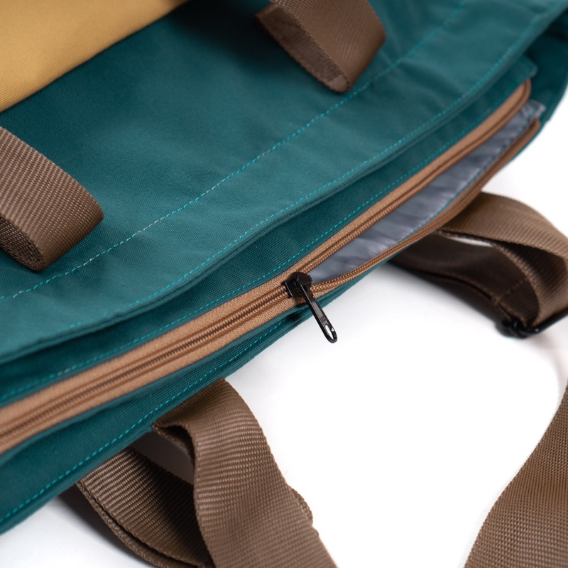 HOT UREKA- PLAYFUL TOTEPACK - TOTEBAG CANVAS สําหรับผู้ชายและผู้หญิง - กระเป๋าเป้สะพายหลังแล็ปท็อปกั