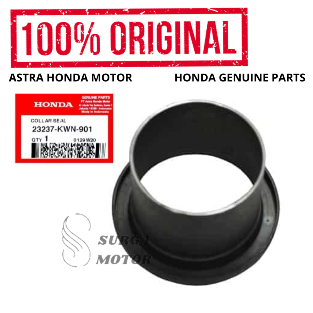 ซีลปลอกคอ Lower Mount CVT ฤดูใบไม้ผลิ Vario PCX 125 150 CBU เก่าเดิม Honda AHM 23237-KWN-901 รอกช่อง