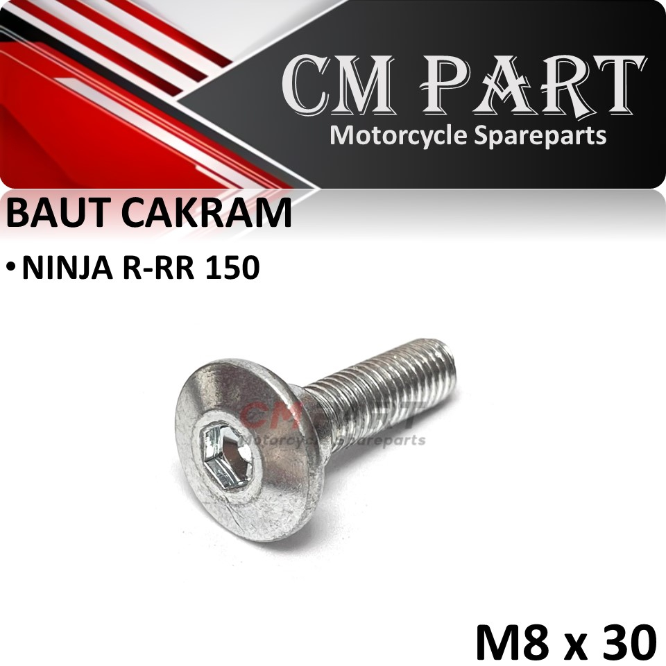 น็อตดิสก์ Ninja SR RR 150 M8x30