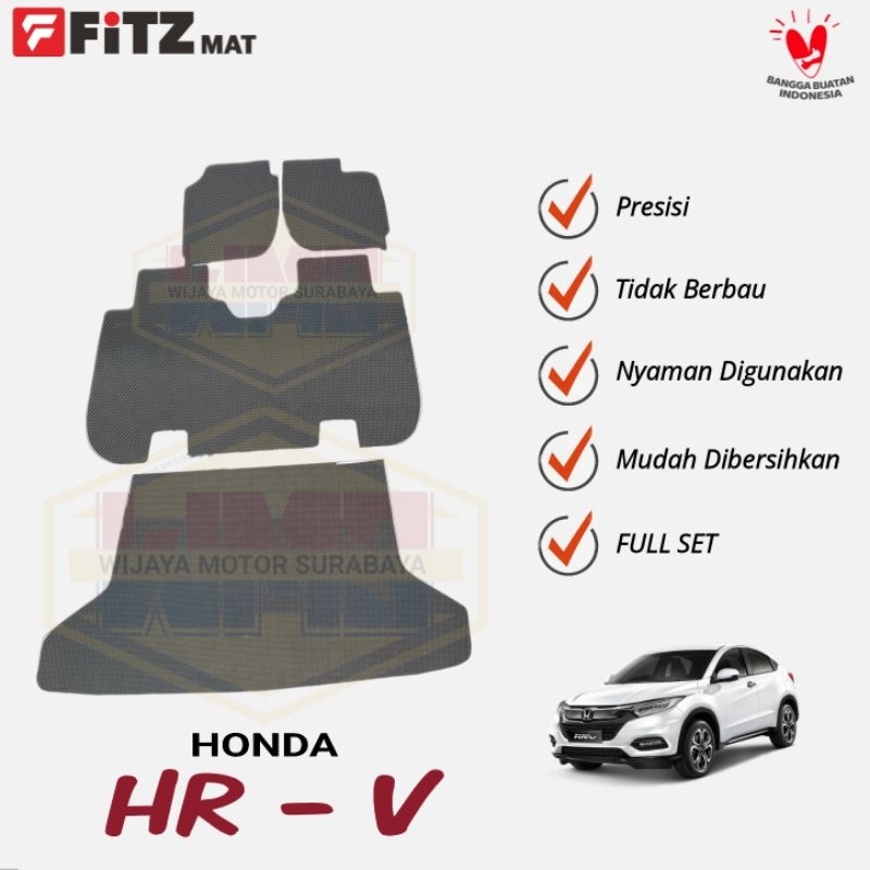 พรมปูพื้นรถยนต์ HRV HR V 1 ชุด โดย FITZMAT