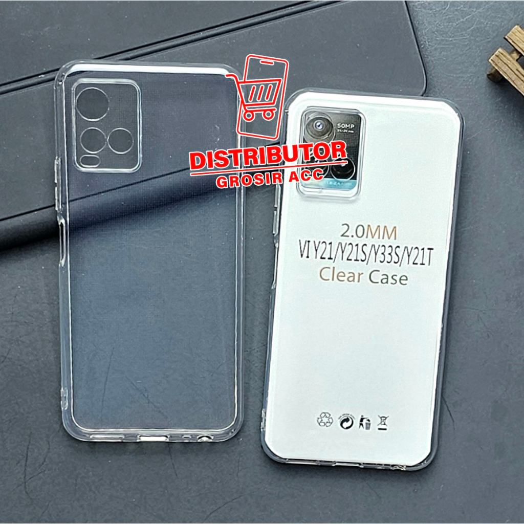 เคสใส 2.0MM PREMIUM CLEAR CASE VIVO Y33S VIVO Y33T CH-1