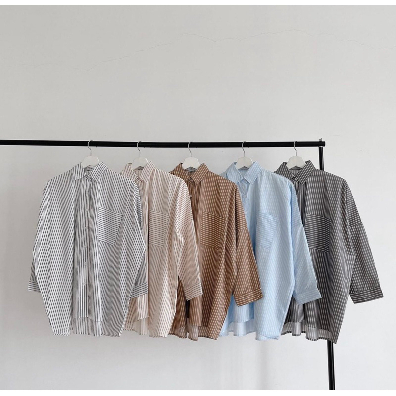 เสื้อ HAERIN - ผ้าฝ้ายเทรนด์ PEKANBARU