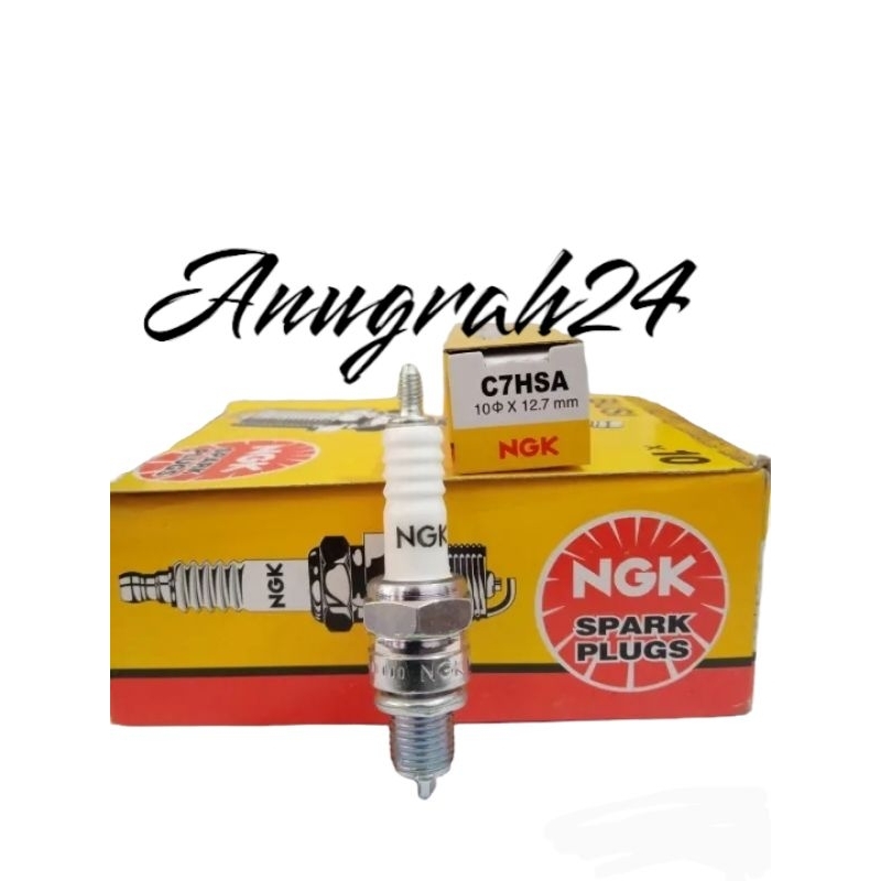 หัวเทียน Ngk c7hsa สําหรับใต้กระดูกและรถมอเตอร์ไซด์อัตโนมัติ