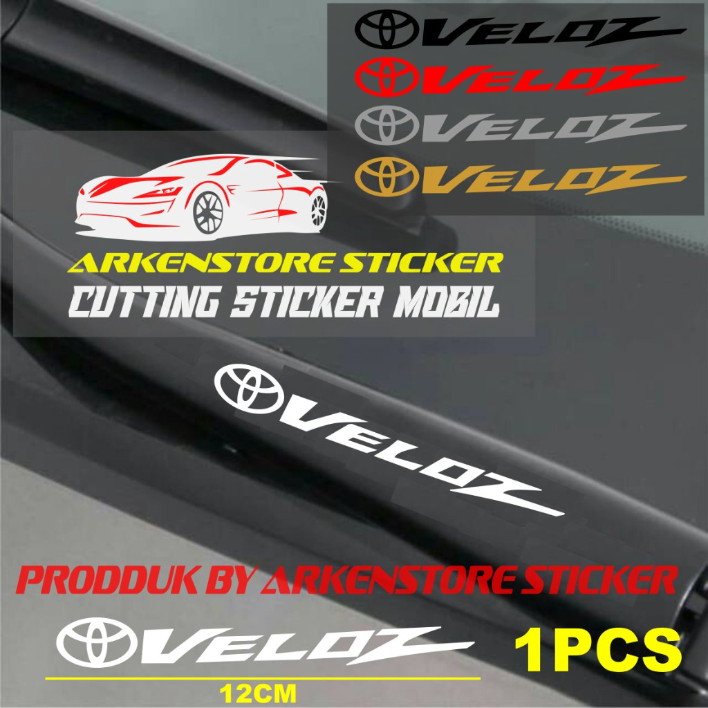 VELOZ รถน้ํา GTTER WIPER สติ๊กเกอร์ตัด TOYOTA VELOZ รถน้ํา PUTTER WIPER สติ๊กเกอร์