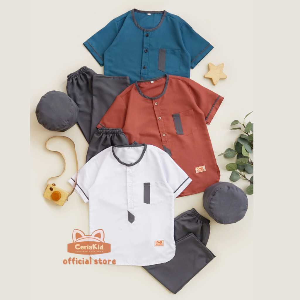 [Ceriakid] Koko Baby Children 1 Year Old Mix Colours Edition Suit 1