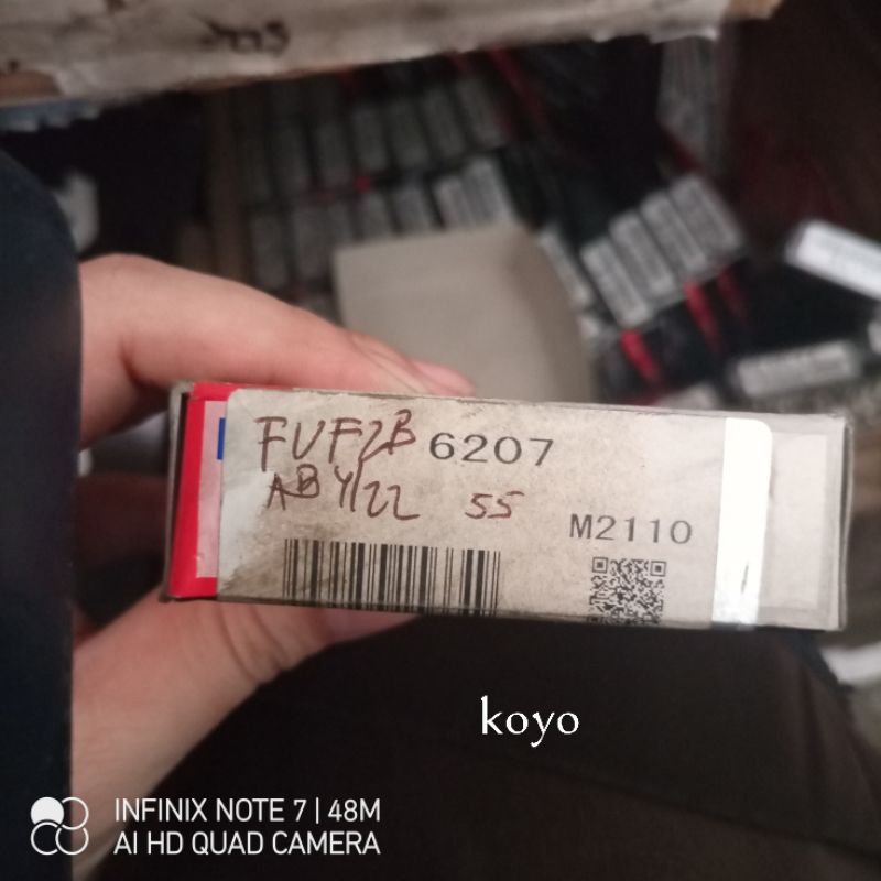 Klaher / แบริ่ง / laher 6207 35x72x17 koyo