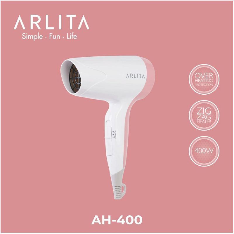เครื่องเป่าผม Arlita AH-400 400W By Kirin AH400 AH 400