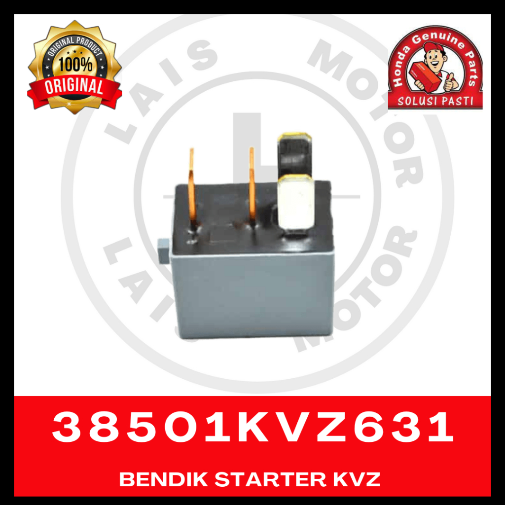 รีเลย์สตาร์ท Beat, Vario, Scoopy, CB150, PCX, ADV 4 ขา KVZ 38501KVZ631 ORIGINAL AM