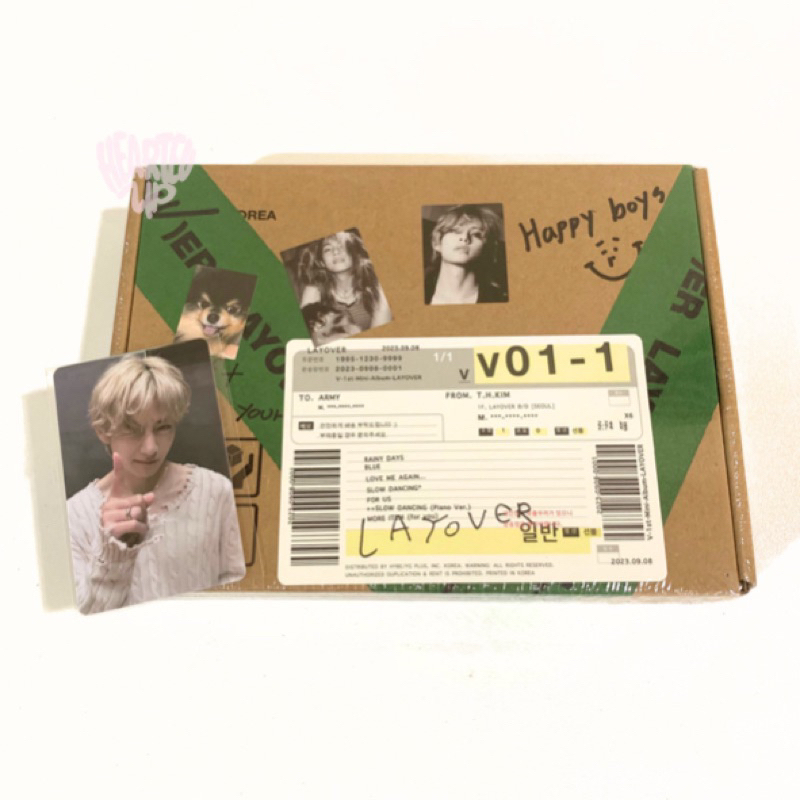 [READY] LAYOVER ALBUM SEALED - LAYOVER TAEHYUNG