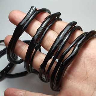 HM - Gelang Akar Bahar Hitam Asli Natural Berkualitas