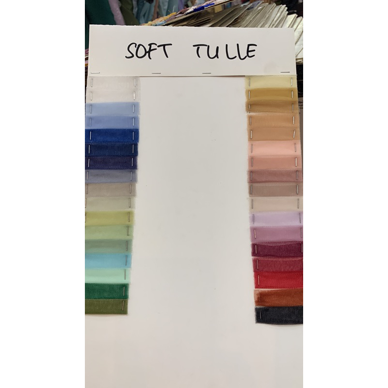 Soft TULLE/Plain TULLE Fabric/Fine Plain TULLE Material