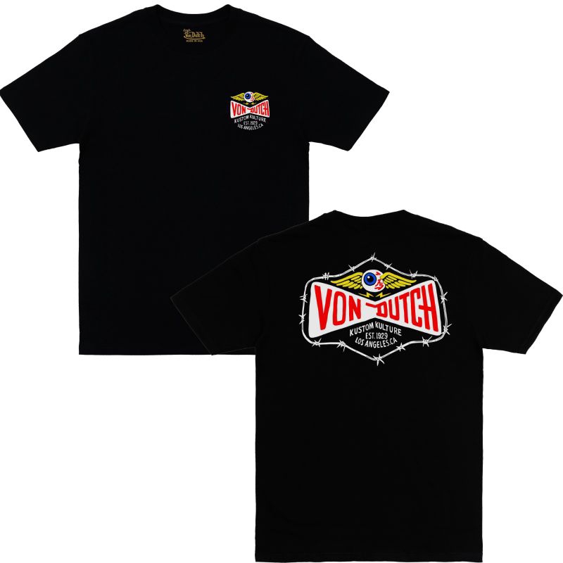 Von dutch - เสื้อยืด Kulture แบบกําหนดเอง 1929 / เสื้อยืด von dutch distro / เสื้อยืดแบรนด์