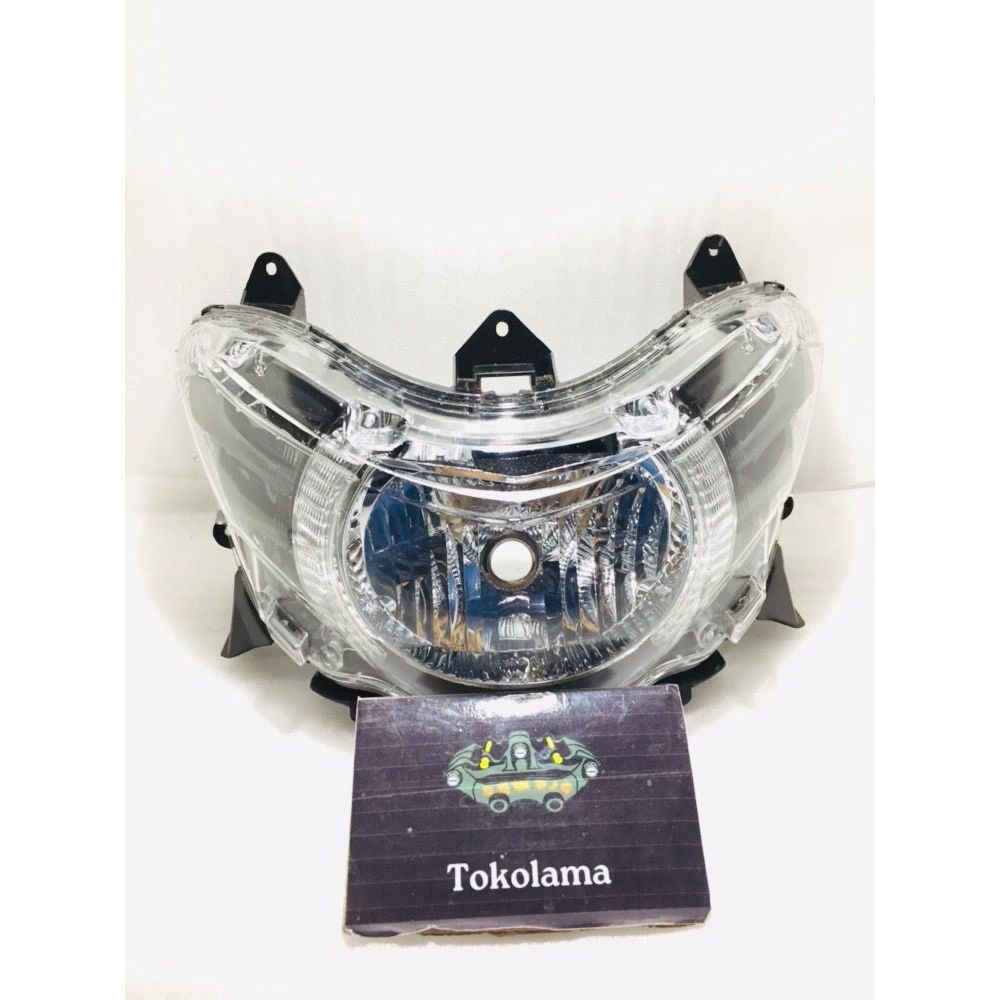 HEADLAMP REFLCTOR FRONT LAMP YAMAHA MIO SOUL GT 115 Fi 2012 - 2014 CODE 1KP ใหม่ YAMAHA