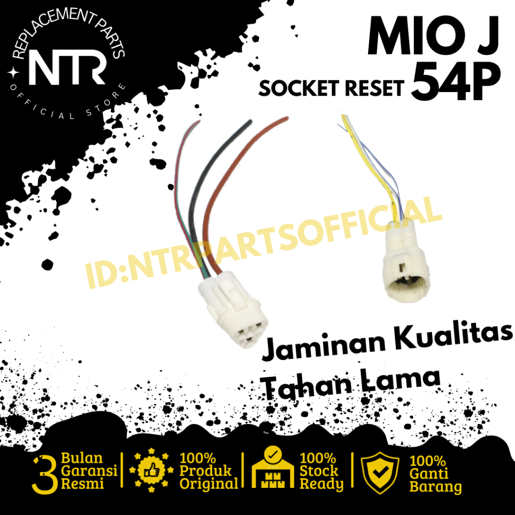 ซ็อกเก็ต DLC รีเซ็ต Pin 3 Mio J M3 Soul GT Nmax Aerox Lexy 54P 2DP 1 ชุด