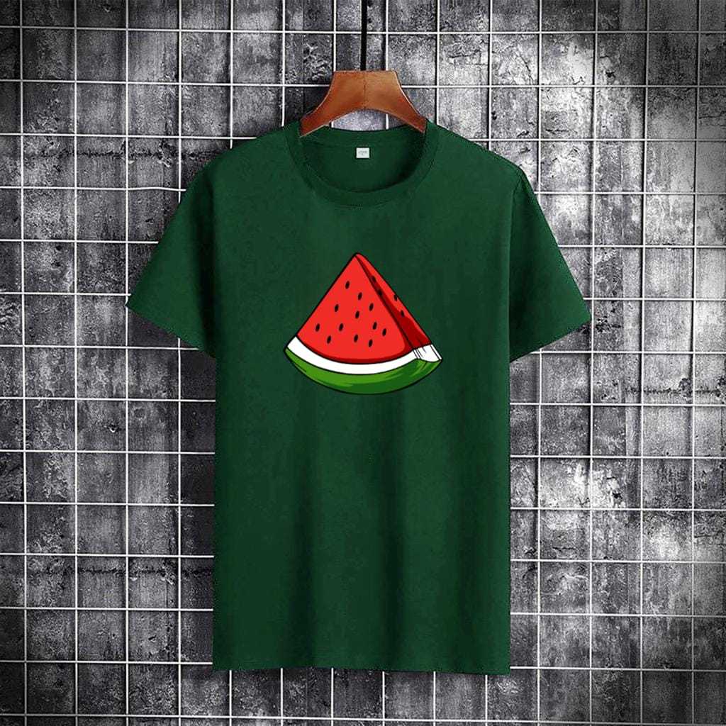 ASGARD777 เสื้อเชิ้ตแขนสั้นผู้ชาย DISTRO SHIRT WATERMELON เสื้อยืด 1