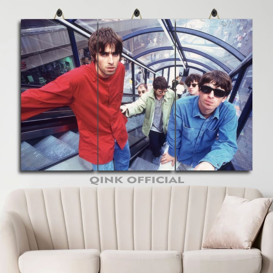 โอเอซิสแบนด์จัมโบ้ ตกแต่งห้อง 45X30 หลายแผง | Qink อย่างเป็นทางการ| Oasis Band Group ตกแต่งห้องเด็ก 