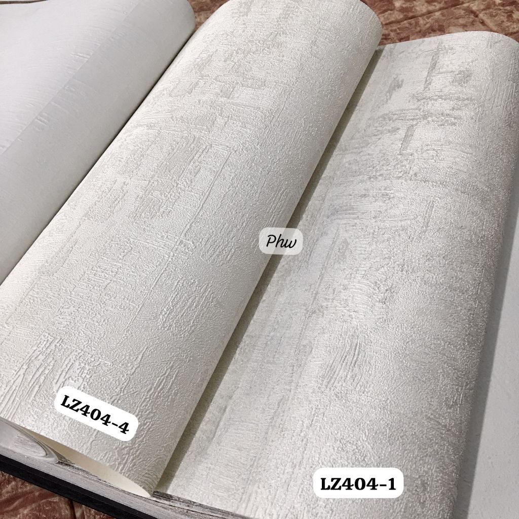 LORENZO MODERN WHITE GREY CEMENT PLASTER WALLPAPER