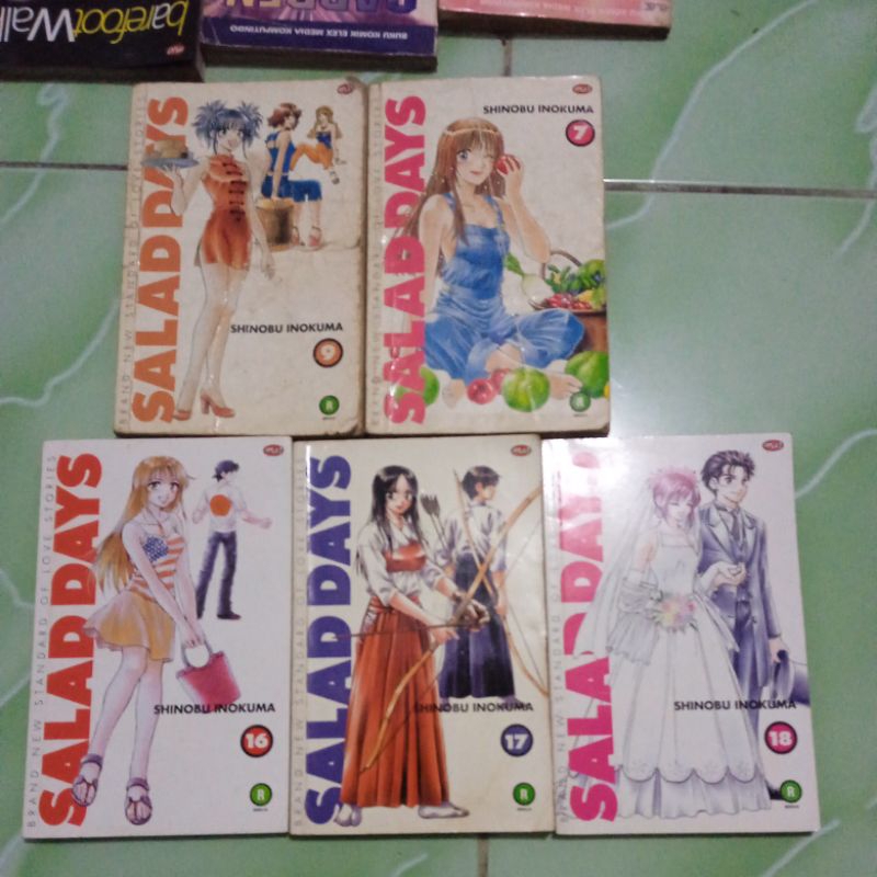 Salad Days การ์ตูน 7,9,16,17,18
