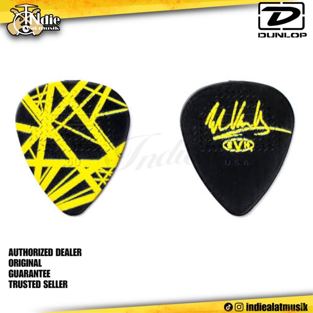 EVH Graphic Series Guitar Pick Dunlop Max Grip EVHPT04 ขนาดเล็ก 0.6 มม.