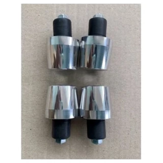 ปลอกแฮนด์ Handfat ฝาครอบแก๊สฮอนด้าเดิม + แฮนด์โครเมียม jalu รุ่น pcx vario beat scoopy genio mio fino ฯลฯ