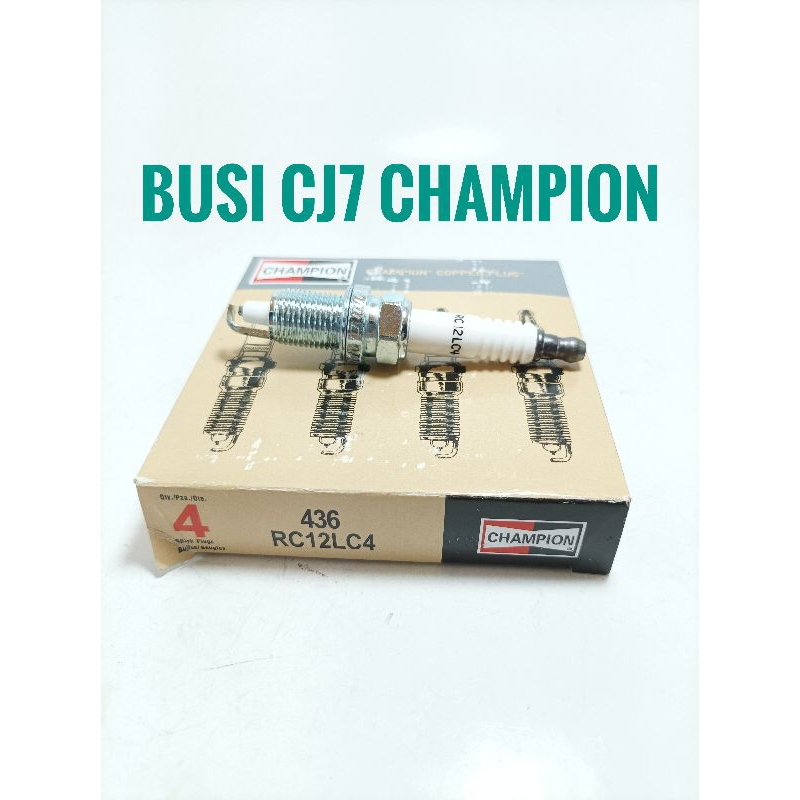 หัวเทียน CJ7 Champion หัวเทียน Jeep CJ-7 Champion ยี่ห้อ RC12LC4