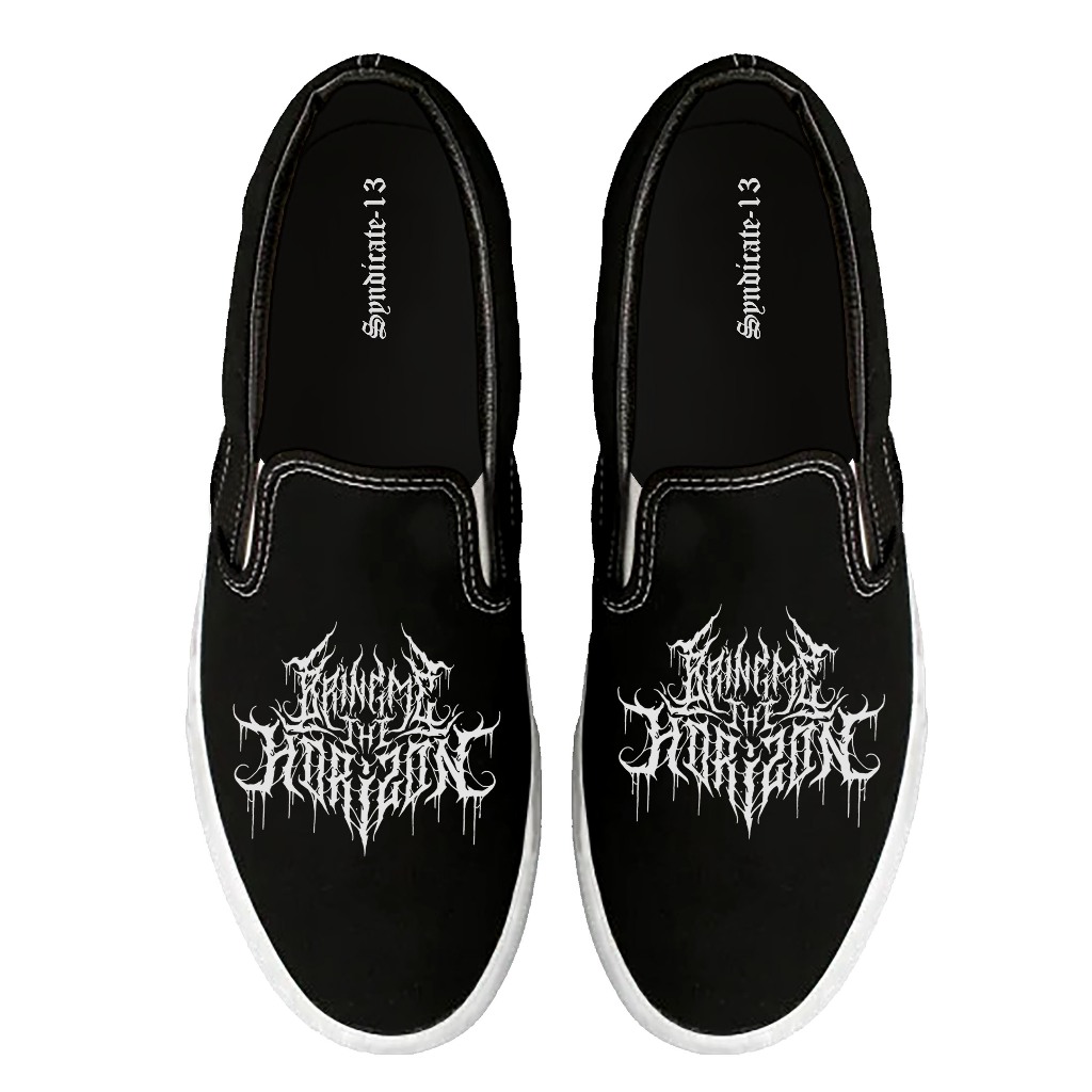 BMTH SLIP ON รองเท้า | BRING ME THE HORIZON | รองเท้าวงดนตรี | รองเท้า |