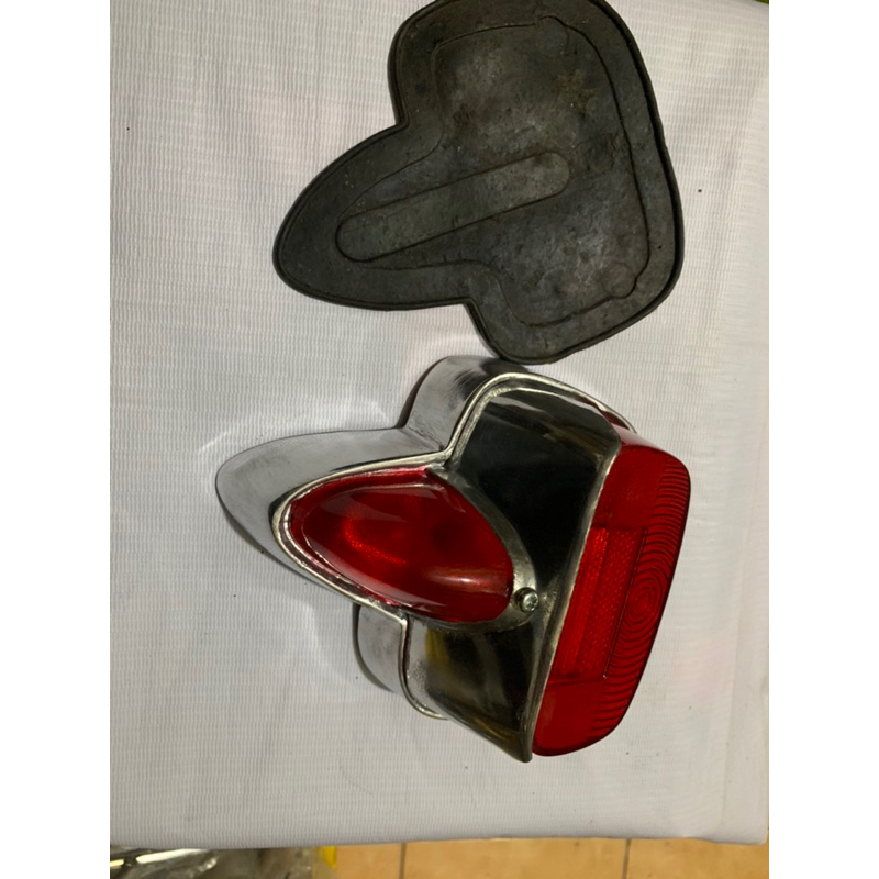 Hitam Black Vespa Super 62 Stop Light Lam
