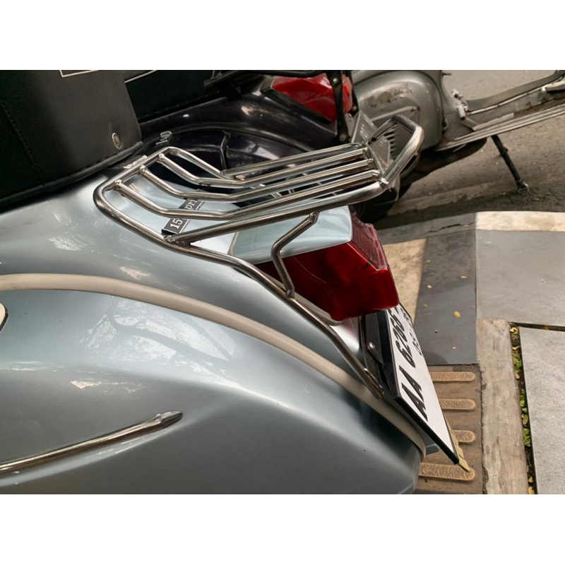 BackRack Back Rack แร็คหลัง Vespa Super Sprint Bajaj