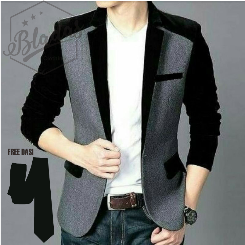 !ชุด BLAZER ผู ้ ชายสูตรล ่ าสุด ORIGINAL BLADAS.CO SLIMFIT MODEL/Jumbo FORMAL Men 's BLAZER Suit/Zi