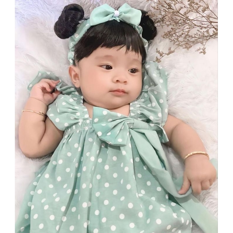 ชุดเดรสเด็ก Pretty Polka Infant 3 - 9 เดือน