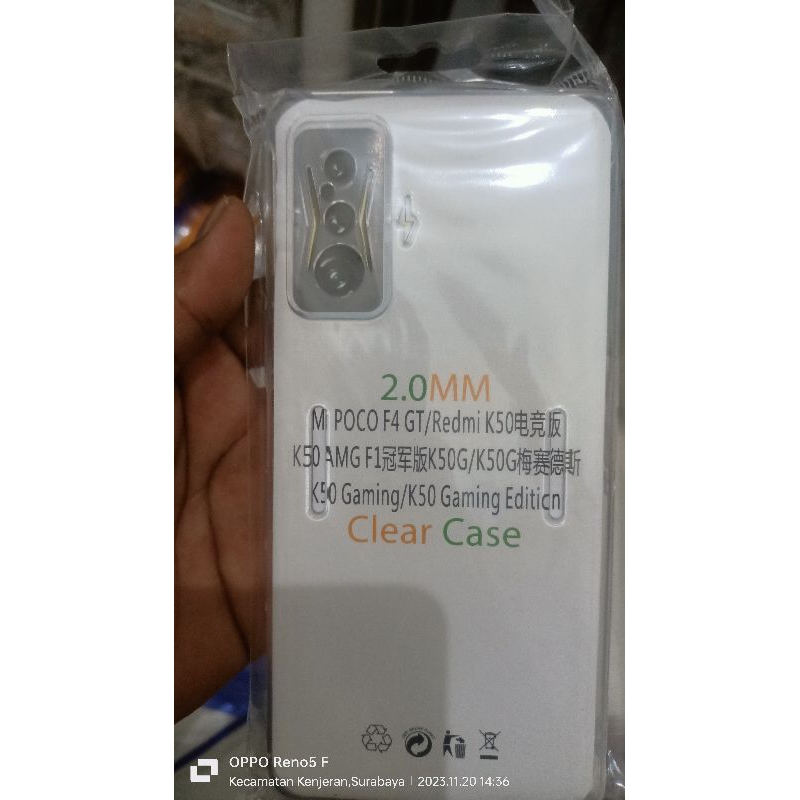 SoftCase Clear Mi POCO F4 GT/Redmi K50/K50 AMG F1/K50 G/K50 GAMING/K50 GAMING EDITIONC