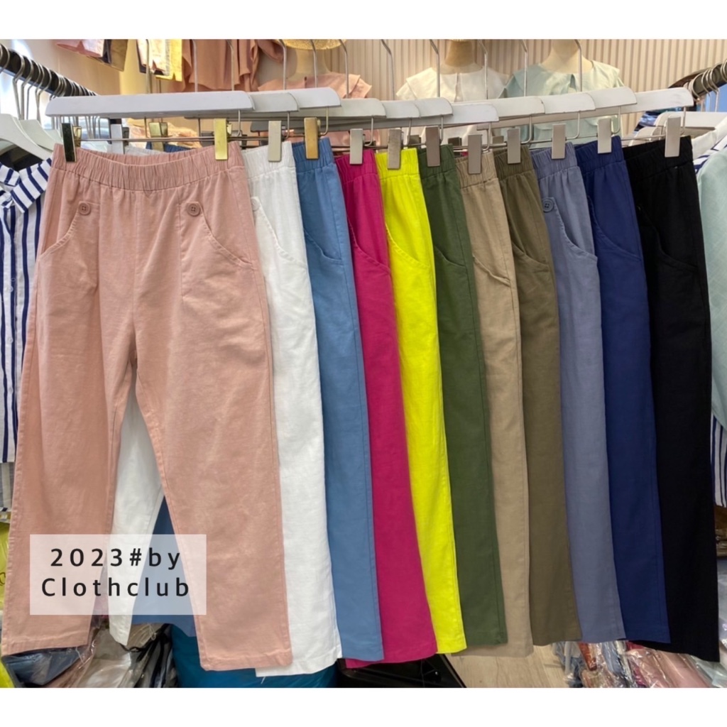 LINEN PANTS 2023 PREEYA CLOSET BANGKOK