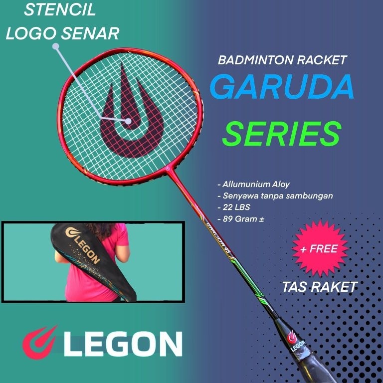 ทันสมัย..!! ต้นฉบับ LEGON BADMINTON CKET COMPLETE BADMINTON PACKAGE BONUS GRIP