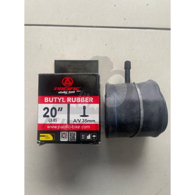 Pacific Bicycle Inner Tube 20 x 3.0 jumbo Tyre Valve A/V 35mm New Free Bubble Wrap